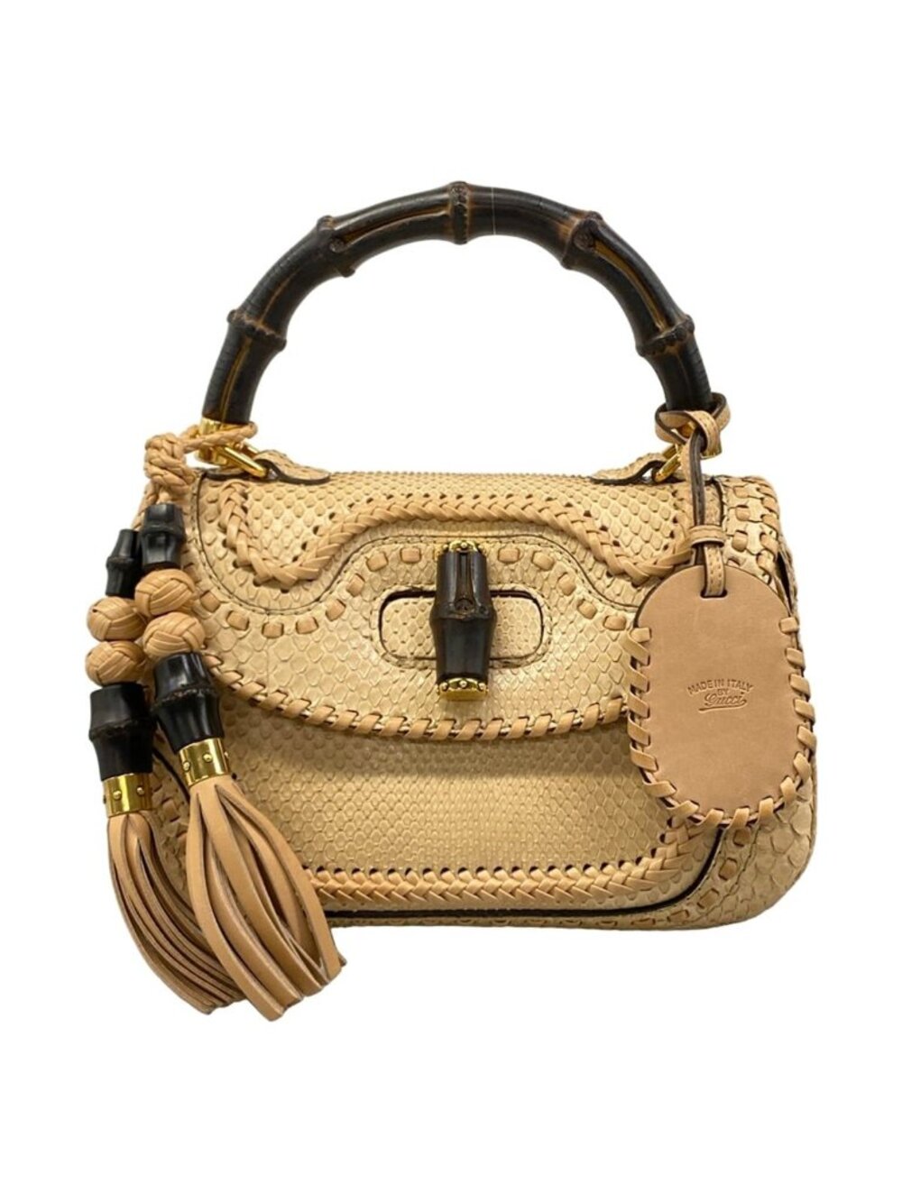 Gucci Handbag New Bamber Beige